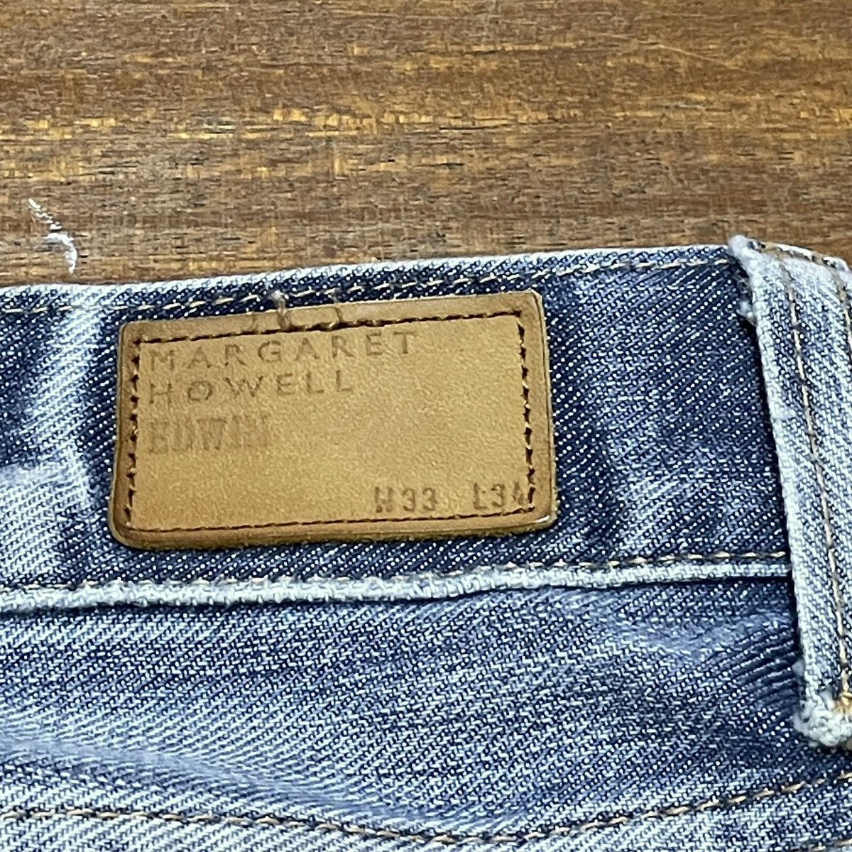 Edwin × Japanese Brand × Margaret Howell Rare Design Vintage Brand Margaret Howell Edwin Jeans 1990s Size US 33 - 9 Thumbnail