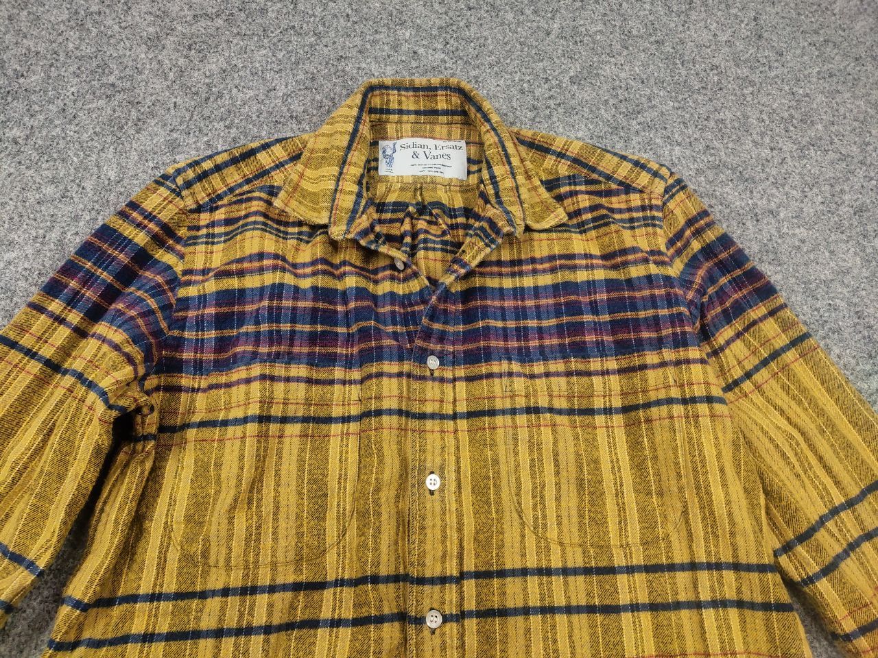 Sidian, Ersatz & Vanes Sidian, Ersatz & Vanes Flannel Pocket Shirt Vintage Size US S / EU 44-46 / 1 - 4 Thumbnail