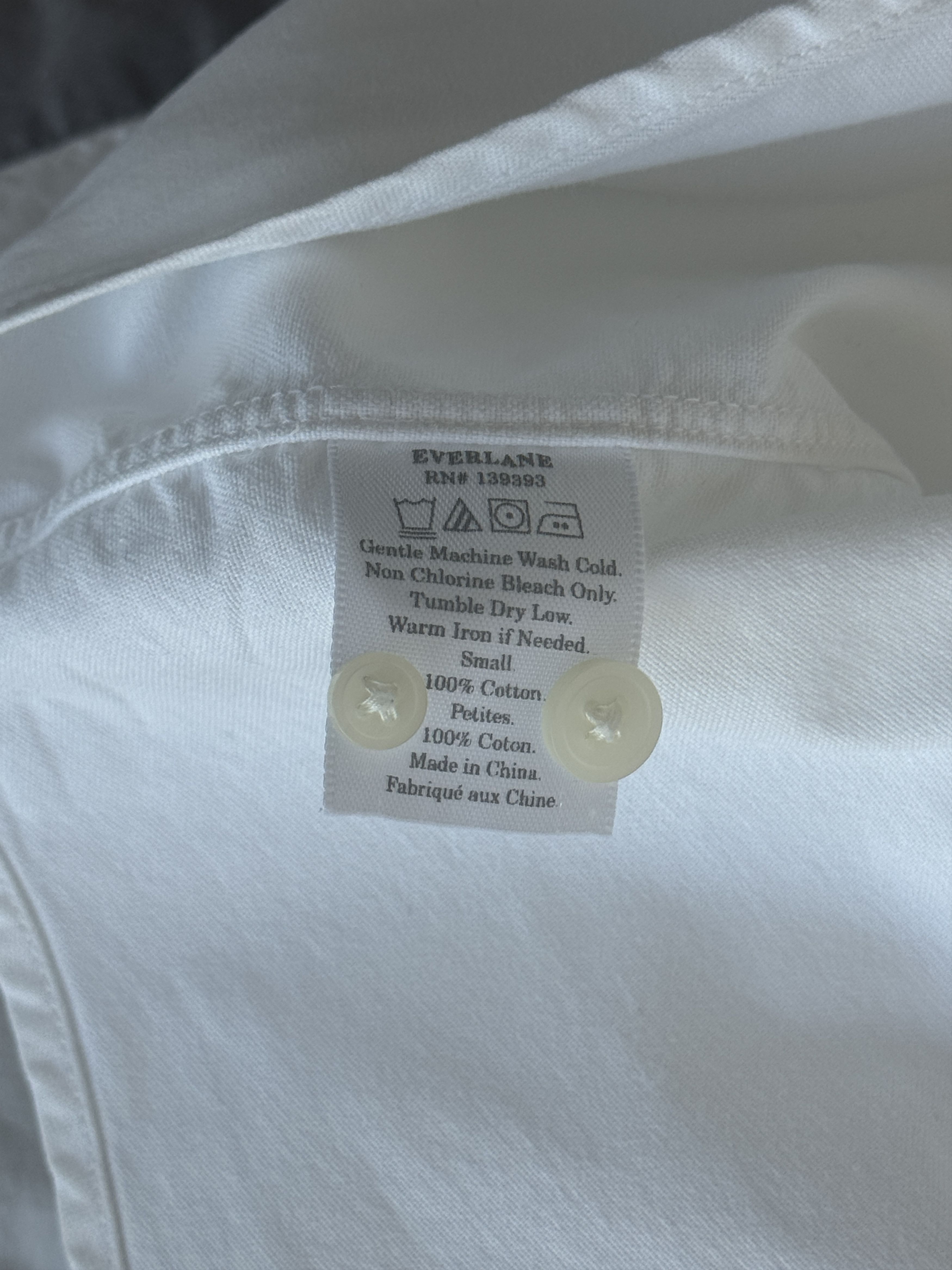 Everlane Oxford Cotton Button Down Shirt Size US S / EU 44-46 / 1 - 4 Thumbnail