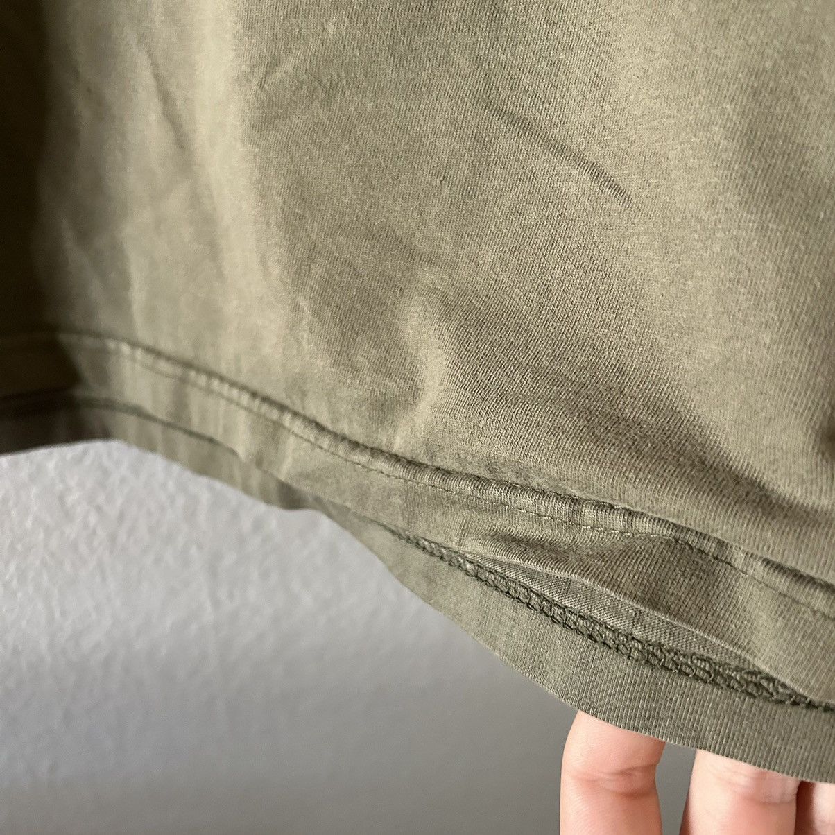 ODM × Vintage Vintage Ride Hard ODM Olive Green T-Shirt Men’s Large Size US XL / EU 56 / 4 - 3 Thumbnail