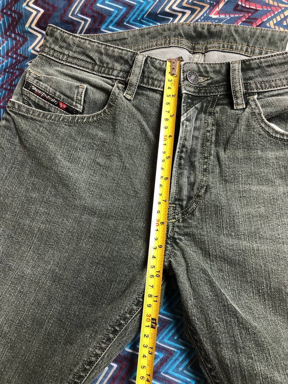 Diesel × Vintage Vintage Y2K Diesel THOMMRE-SP denim faded stretwear style Size US 32 / EU 48 - 10 Thumbnail