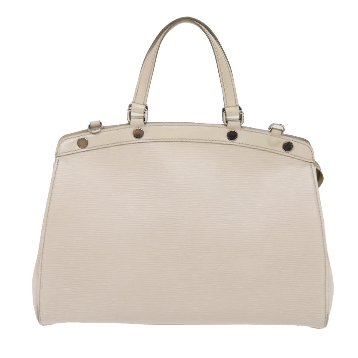 Blair White Leather Handbag (Pre-Owned)