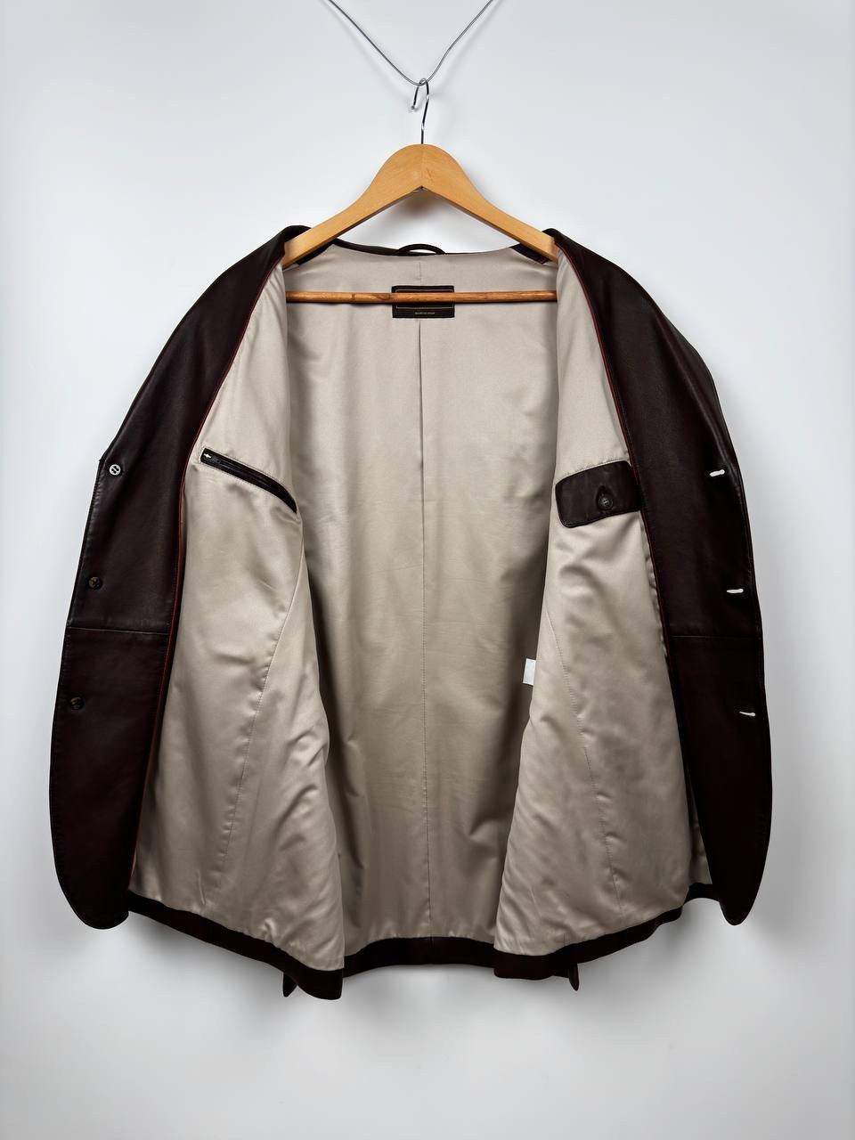 Loro Piana Loro Piana Leather Coat Jacket Size US M / EU 48-50 / 2 - 3 Thumbnail