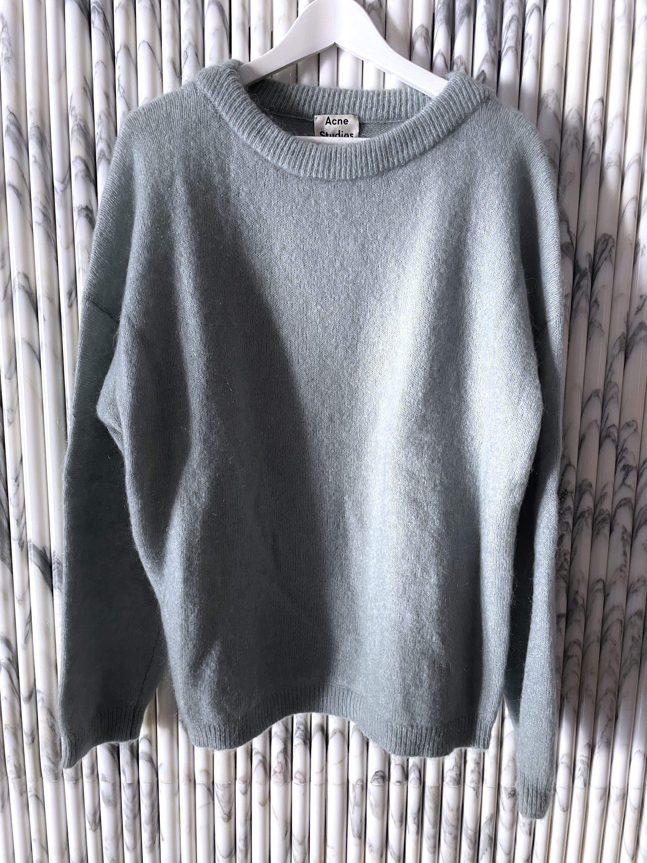 Acne Studios TIFFANY BLUE MOHAIR SLOUCHY SWEATER Size US L / EU 52-54 / 3 - 1 Thumbnail