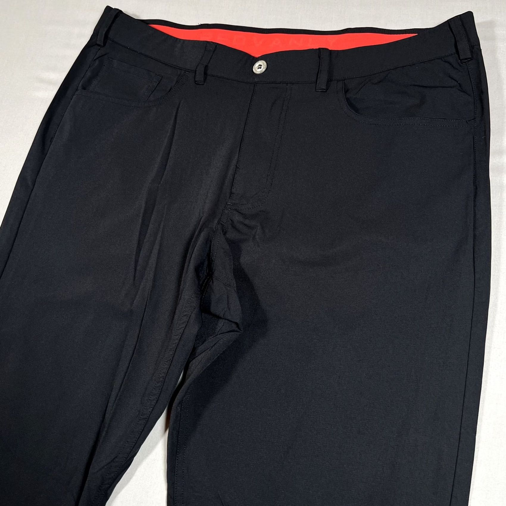 Vintage VINTAGE REDVANLY Men's Black Performance Golf Pants? Size US 33 - 3 Thumbnail