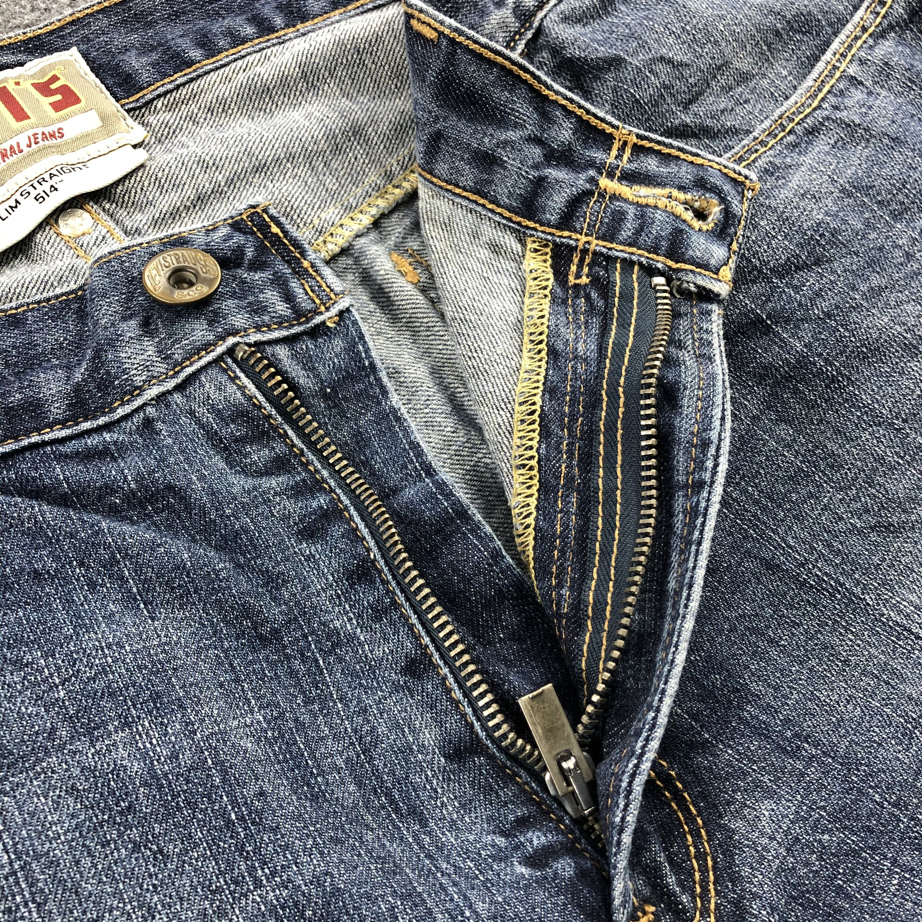 Levi's × Vintage Vintage Levis 514 Jeans-JM1216 Size US 39 - 8 Thumbnail