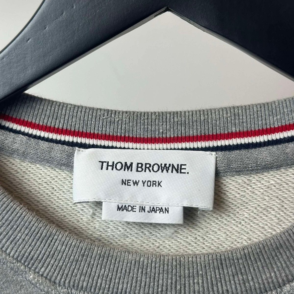 Thom Browne THOM BROWNE 4BAR SWEATER Size US L / EU 52-54 / 3 - 5 Thumbnail
