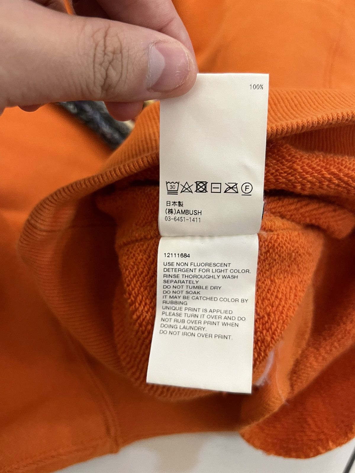 Ambush Design Ambush Multi Cord Hoodie Orange Size US L / EU 52-54 / 3 - 8 Thumbnail