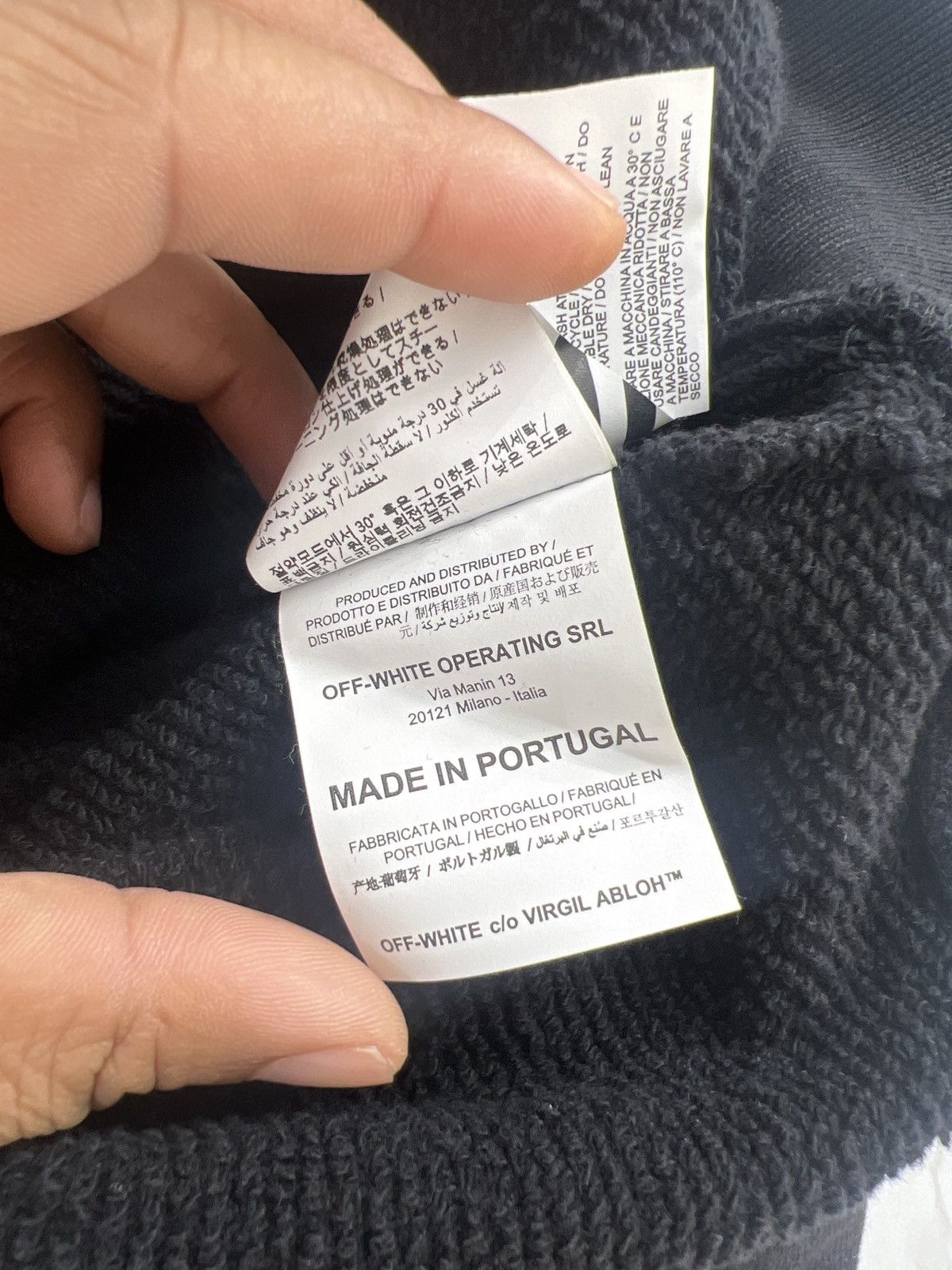 Off-White Off White Oversized Hoodie Sz. Small Size US S / EU 44-46 / 1 - 9 Thumbnail