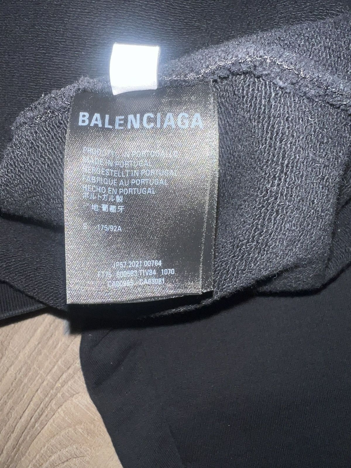 Balenciaga BALENCIAGA BACK HOODIE REGULAR FIT Size US S / EU 44-46 / 1 - 3 Thumbnail