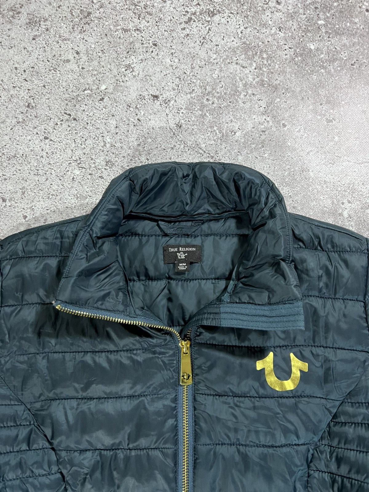 True Religion True Religion quilted Down jacket Y2K Logo Size M / US 6-8 / IT 42-44 - 4 Thumbnail