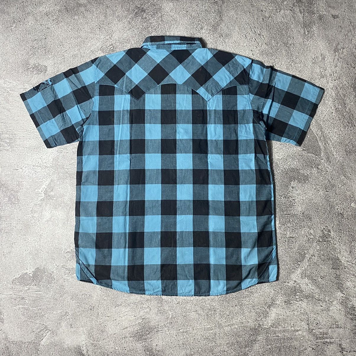 Brooklyn Industries × If Six Was Nine Brookly Industries Flannel Patchwork Shirt Size US XL / EU 56 / 4 - 7 Thumbnail
