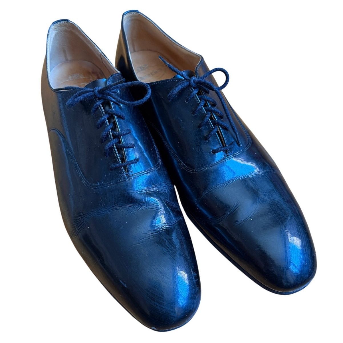Church's Church's Black Patent Leather Dubai Oxfords Size US 12.5 / EU 45-46 - 1 Thumbnail