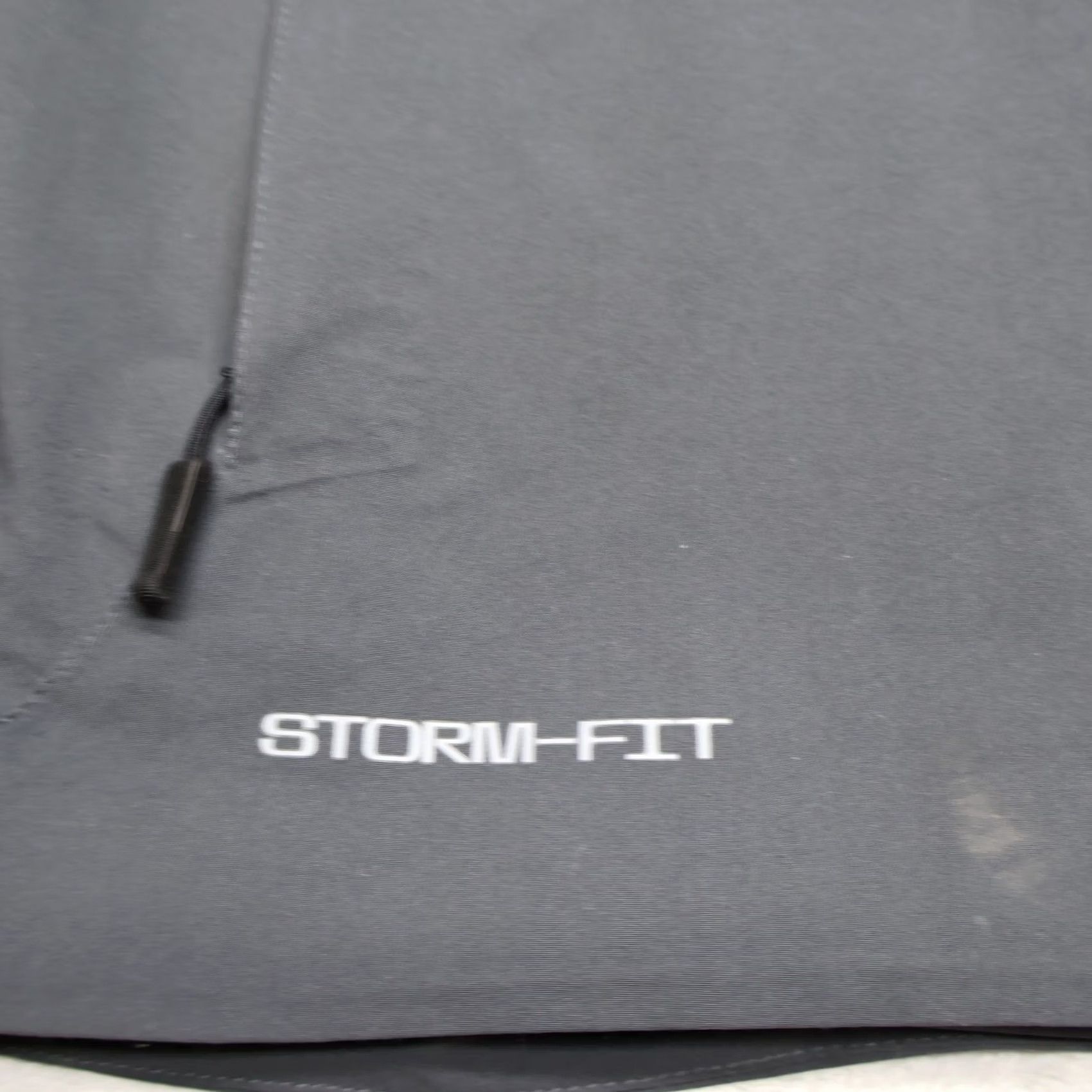 Nike Nike Lacrosse Jacket Mens Large Grey Storm-FIT Windbreaker Full Zip Pockets Logo Zip Lightweight Lined Polyester Casual Travel Size US L / EU 52-54 / 3 - 5 Thumbnail