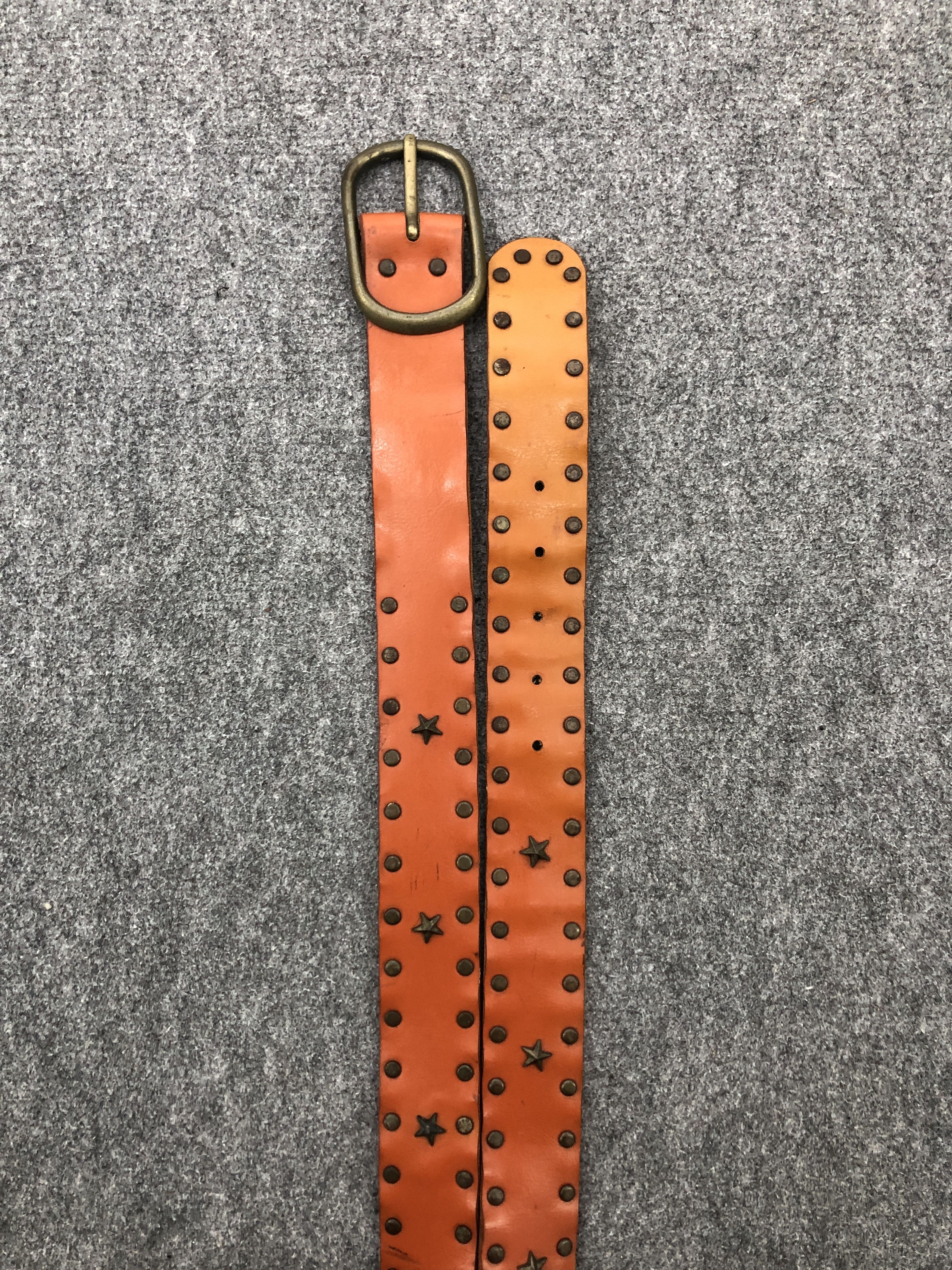 Japanese Brand Japan 80s Studded Vintage Leather Belt B0024 Size ONE SIZE - 4 Thumbnail