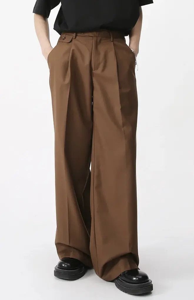 Casual Loose Solid Pants Trousers