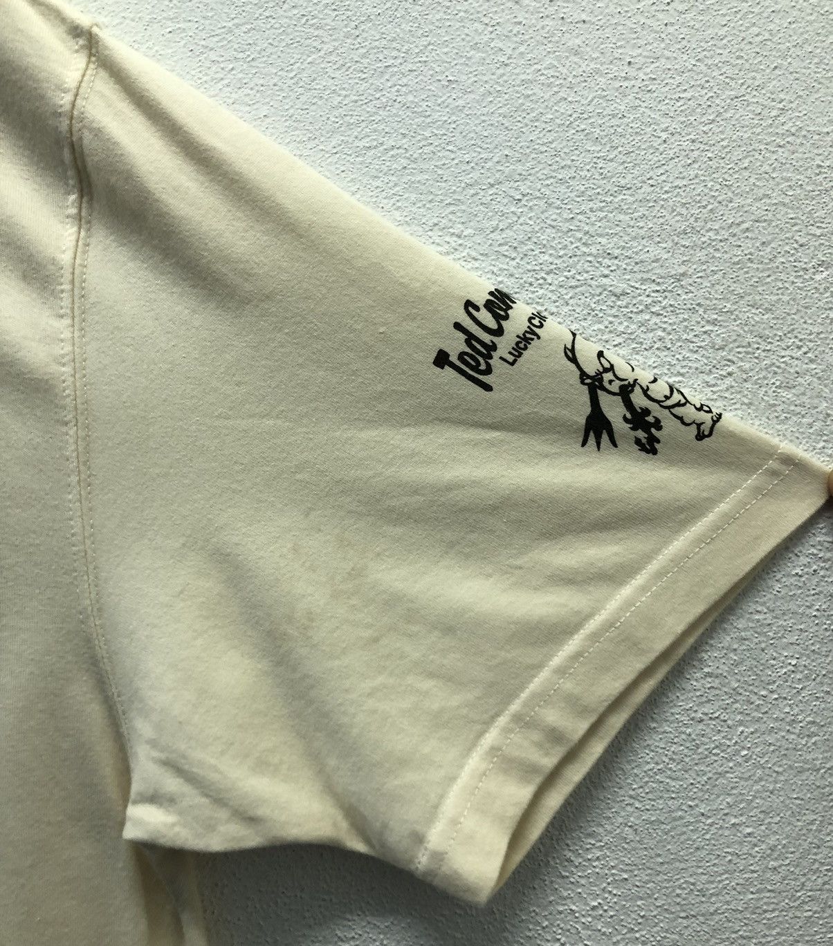 Vintage Ted Company Bad Luck Off Tedman's Lucky Clothing T-Shirt Size US L / EU 52-54 / 3 - 8 Thumbnail