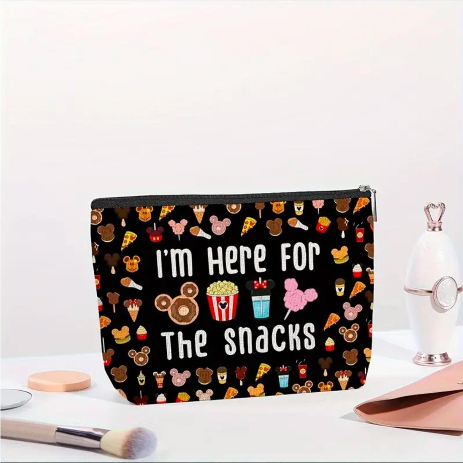 Designer Disney Style Snack Cosmetic Bag NWT Size ONE SIZE - 7 Thumbnail
