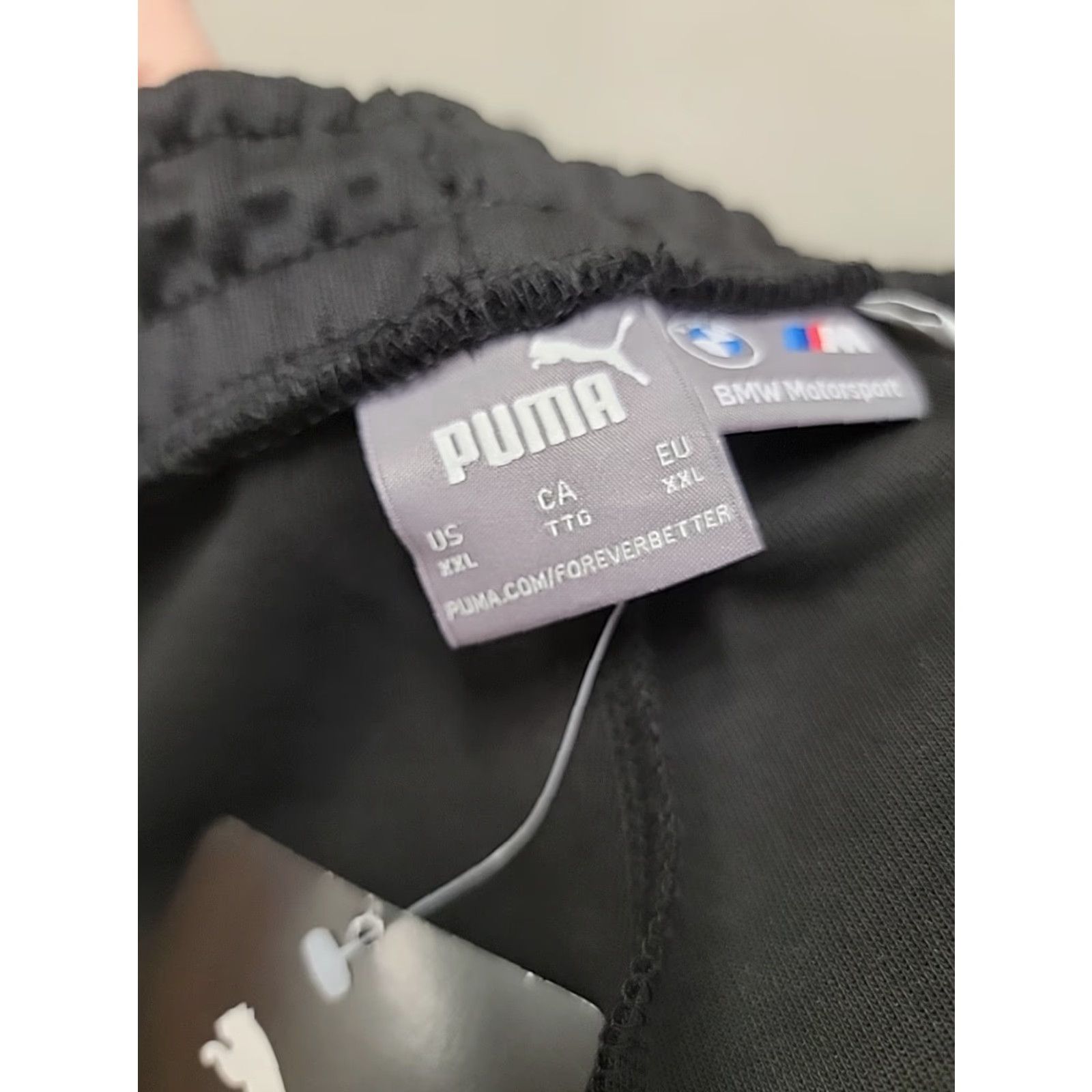 Puma PUMA BMW Motorsport Sweat Pants Mens 2XL Jogger Athletic Activewear Casual Pockets Elastic Waist Inseam 32 Mw310 Multicolor Size US 39 - 6 Thumbnail