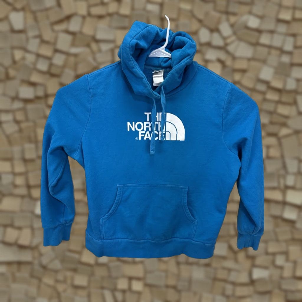 The North Face The North Face Pullover Hoodie Sweatshirt Womens XL Blue Logo Casual Outdoor Size XL / US 12-14 / IT 48-50 - 1 Thumbnail