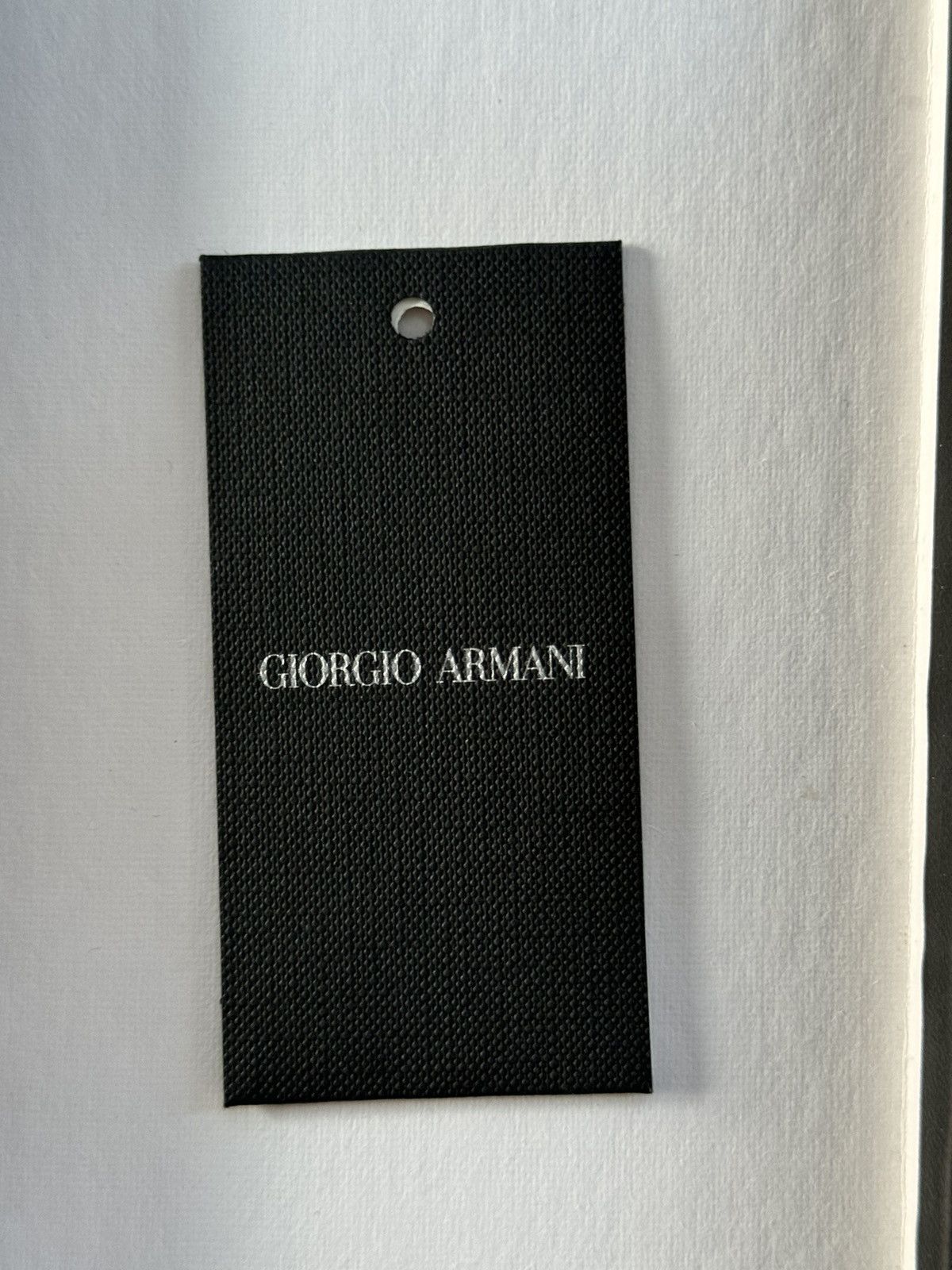 Giorgio Armani Handmade Wool and Silk Striped Tie FW14 Size ONE SIZE - 8 Thumbnail