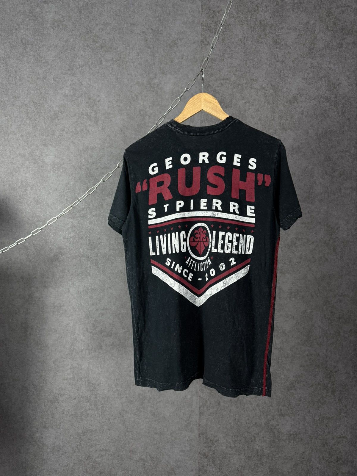 Affliction Affliction made in USA Georges St. Pierre distressed tee Size US S / EU 44-46 / 1 - 2 Thumbnail