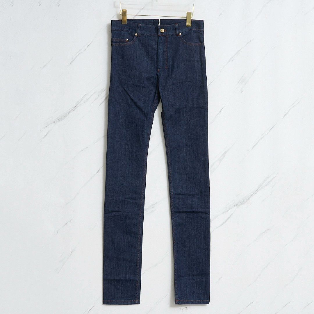 Saint Laurent Paris Saint Laurent Men's Raw Denim Jeans Size US 28 / EU 44 - 1 Thumbnail