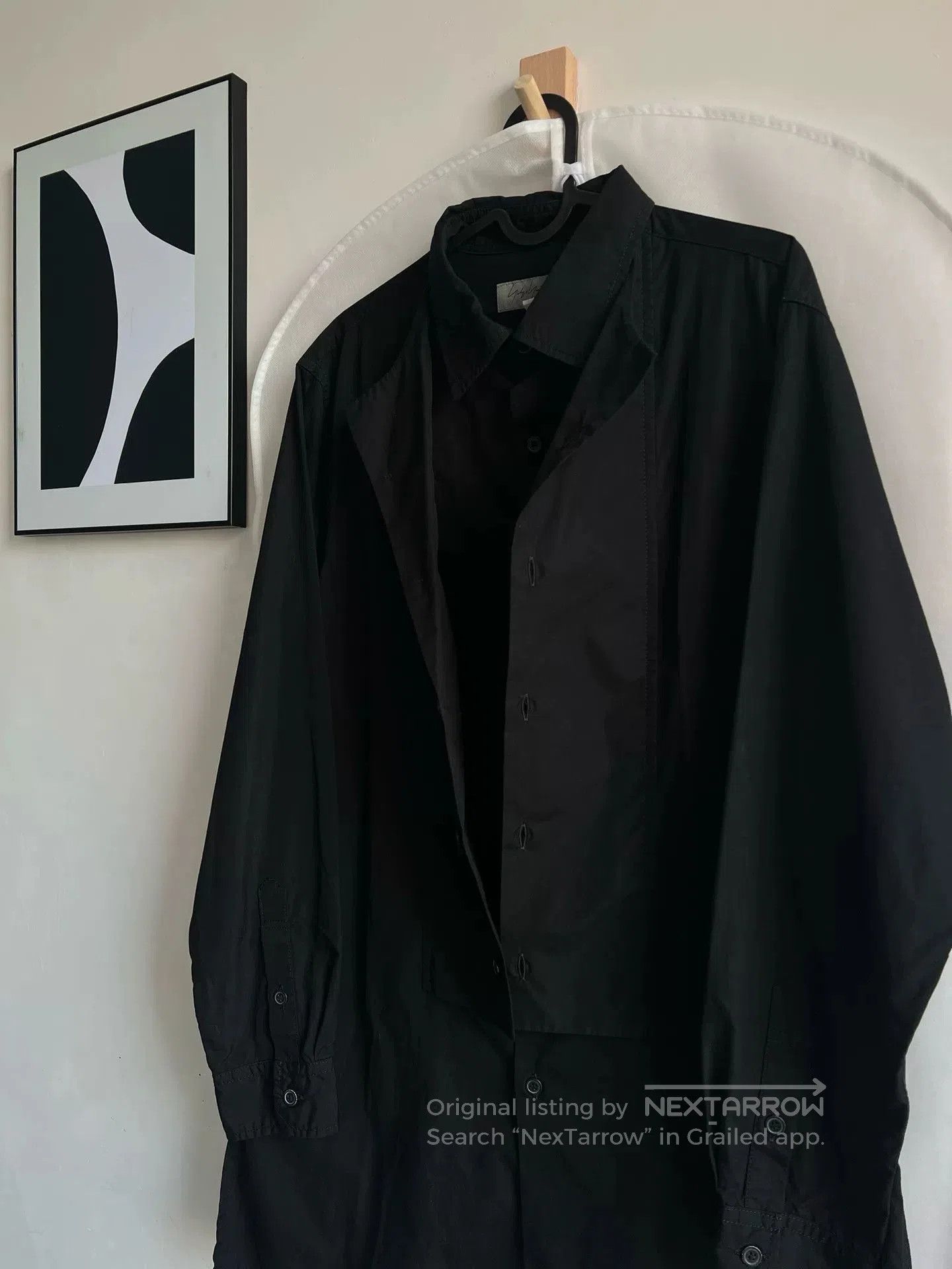 Yohji Yamamoto Yohji Yamamoto Black Button. Size US L / EU 52-54 / 3 - 7 Thumbnail