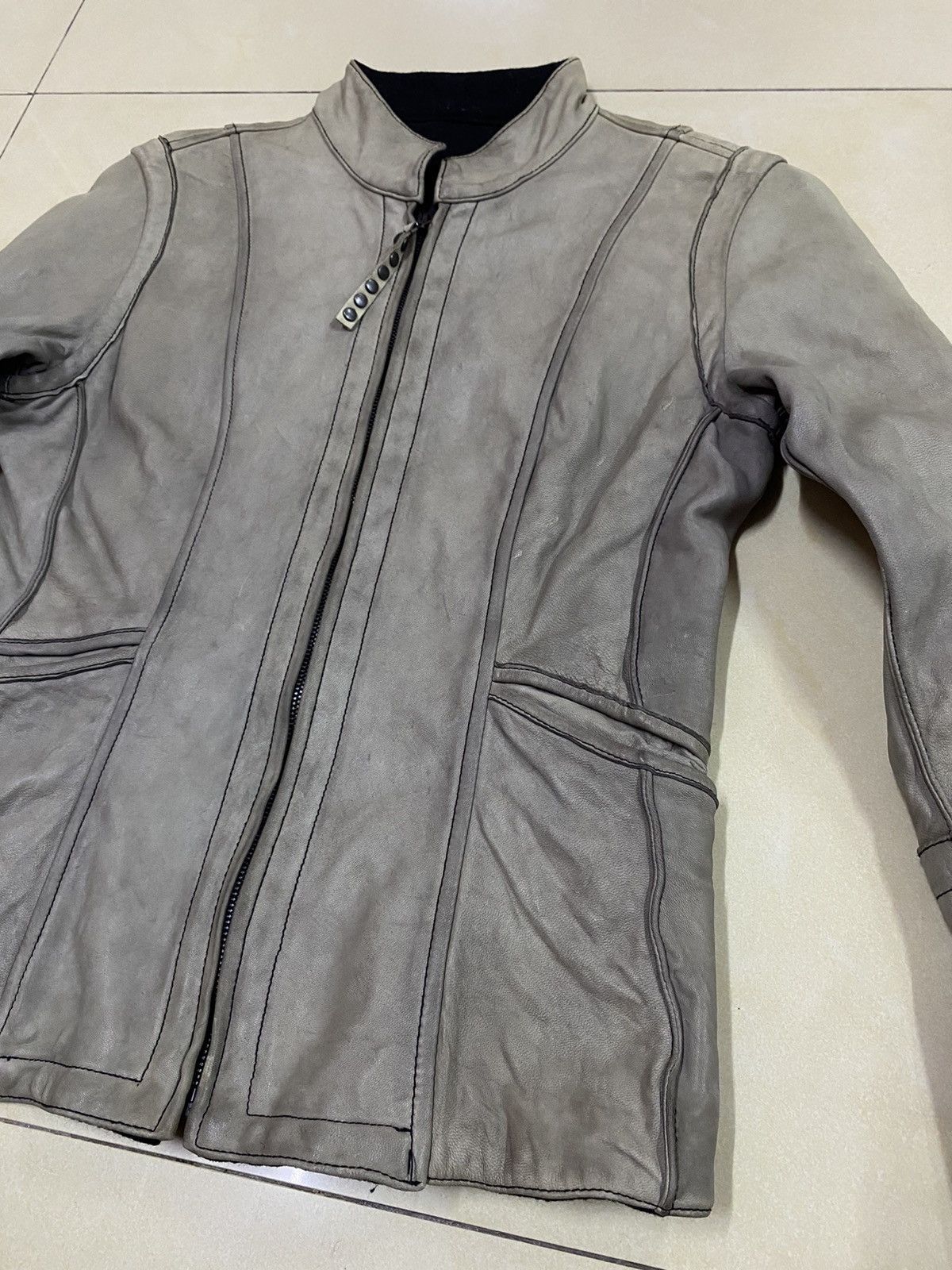 Hysteric Glamour Hysteric Glamour Sheepskin Leather Patina Jacket Size XXS / US 00 / IT 34 - 3 Thumbnail