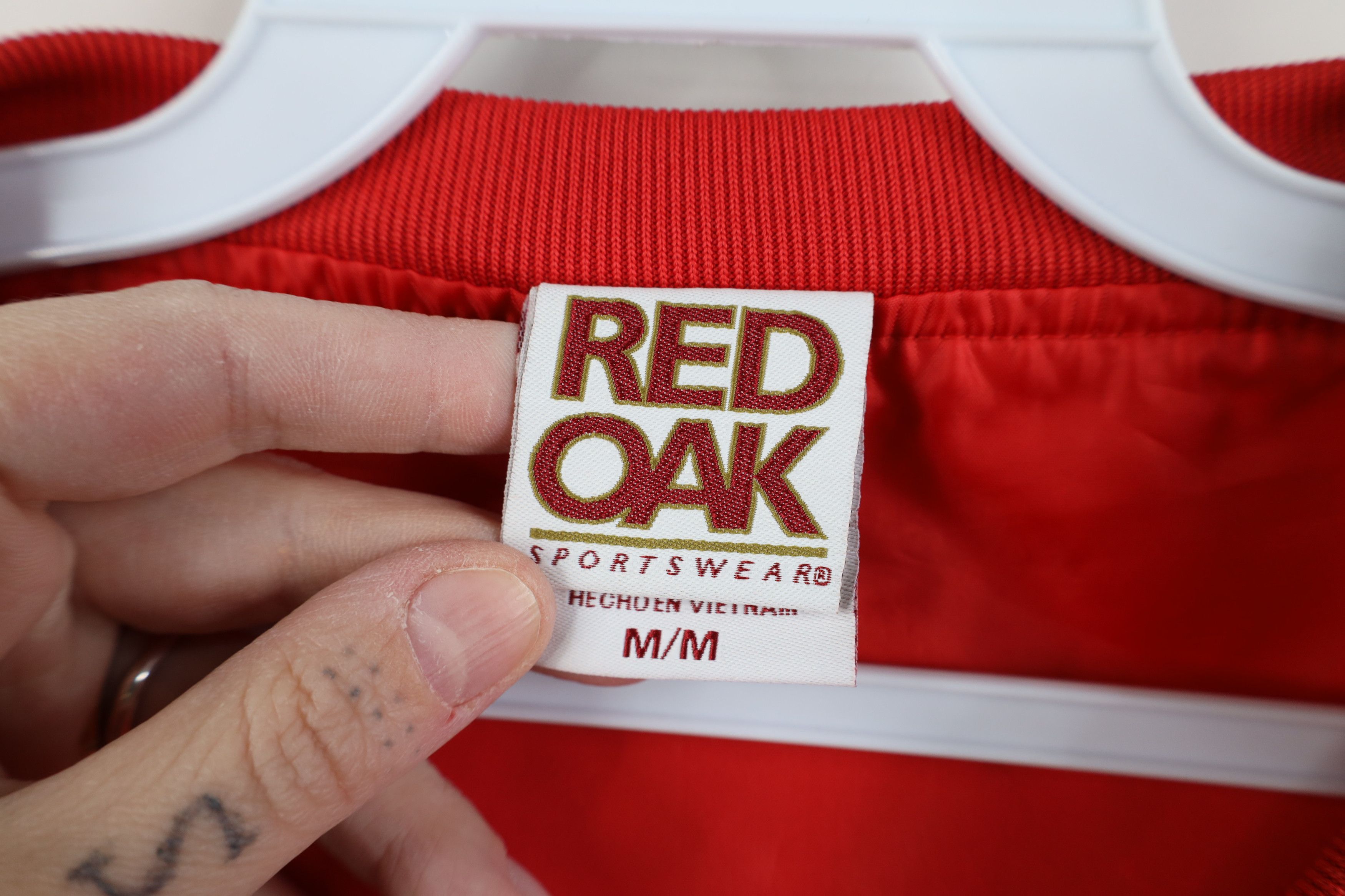 Vintage Vintage Y2K Ohio State University Windbreaker Jacket Red Size US M / EU 48-50 / 2 - 9 Thumbnail