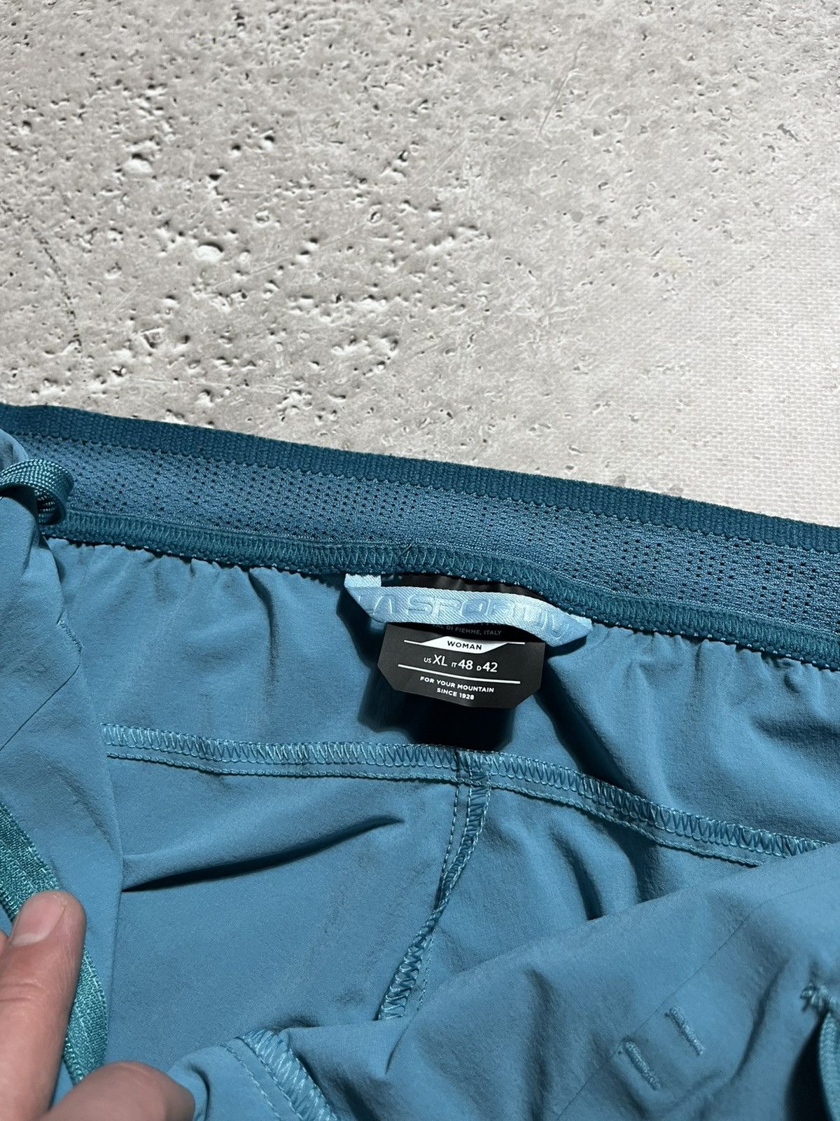 La Sportiva La Sportiva Brush Pant W Teal Climbing Pants XL Size 38" / US 16 / IT 52 - 6 Thumbnail