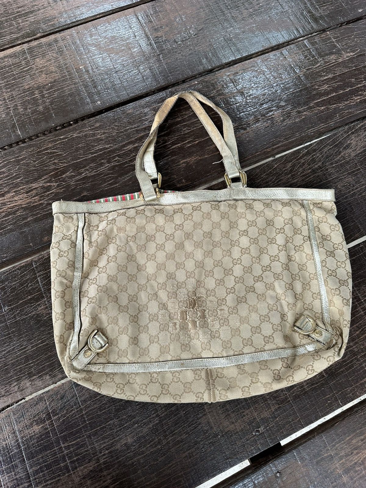 Gucci Vintage gucci hand tote bag Size ONE SIZE - 2 Thumbnail