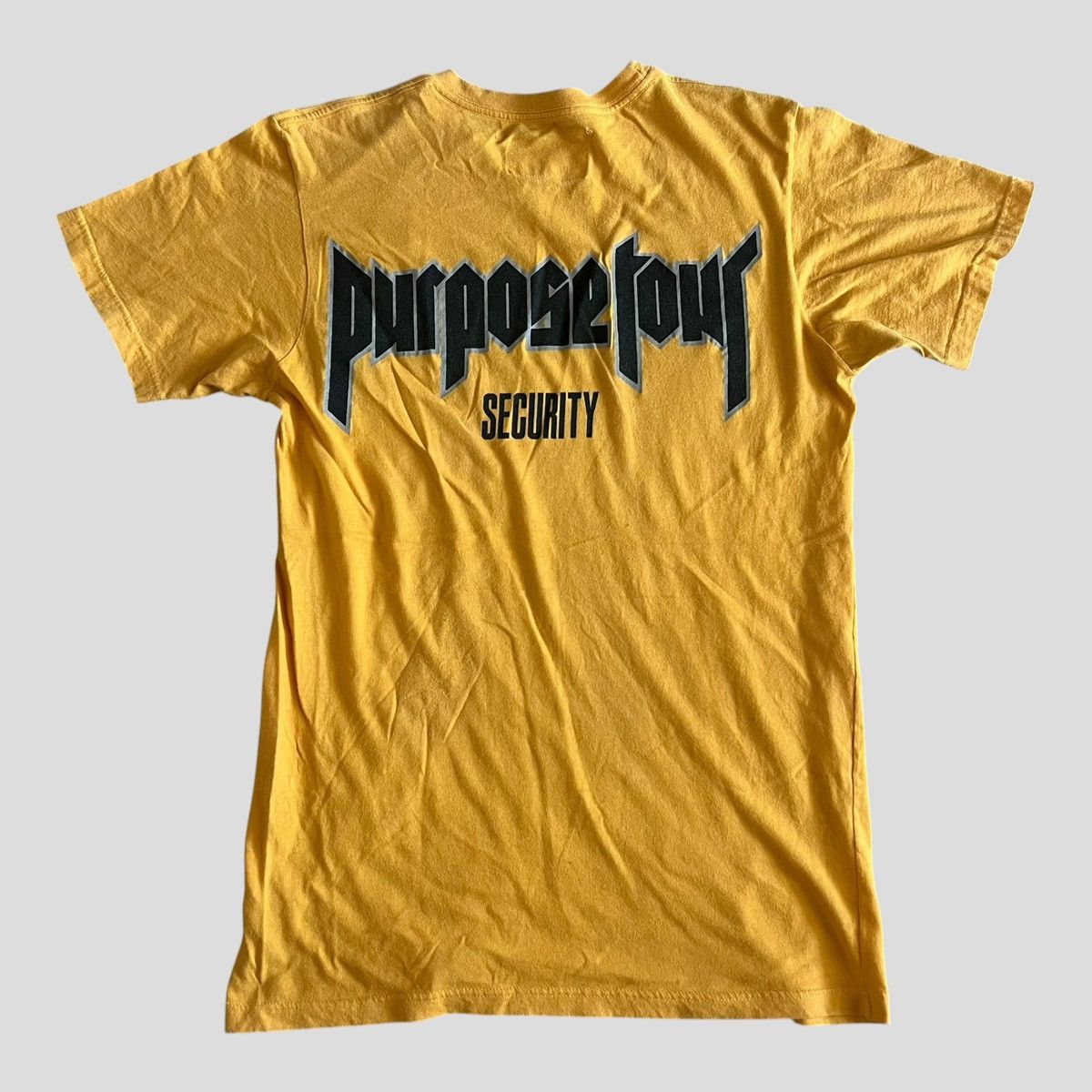 Justin Bieber Justin Bieber Purpose Security Tour T-Shirt Rap Tee Merch Size US M / EU 48-50 / 2 - 2 Thumbnail