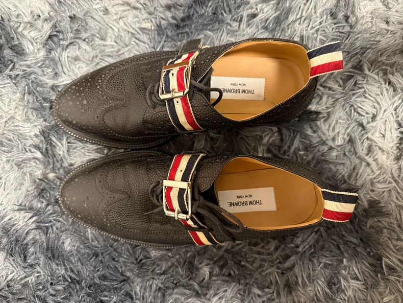Thom Browne Thom Browne Battle bandaged carved leather shoes Size US 9 / EU 42 - 1 Thumbnail