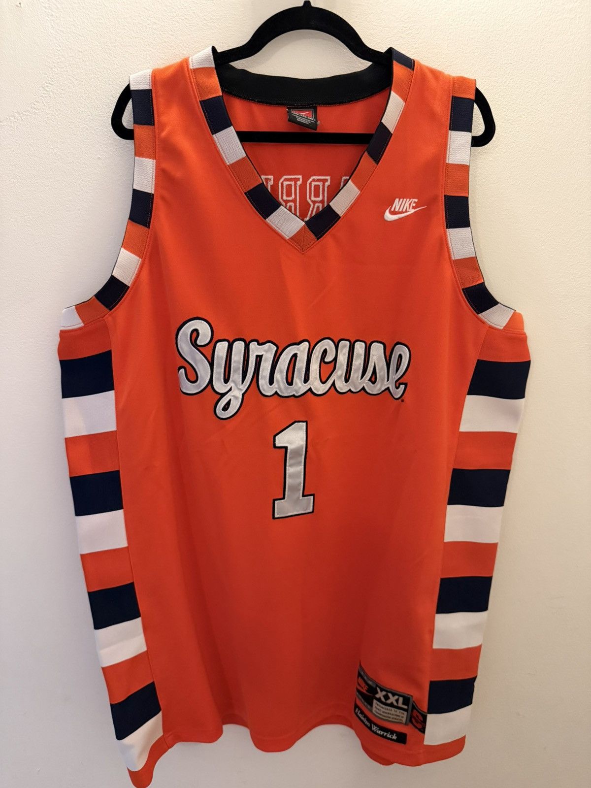 Nike Hakim Warrick Syracuse Jersey - Size XXL Size US XXL / EU 58 / 5 - 1 Thumbnail