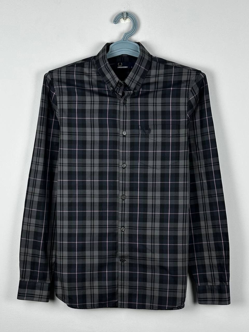 Fred Perry Fred Perry Plaid Check Green Shirt Long Sleeve Size US S / EU 44-46 / 1 - 2 Thumbnail