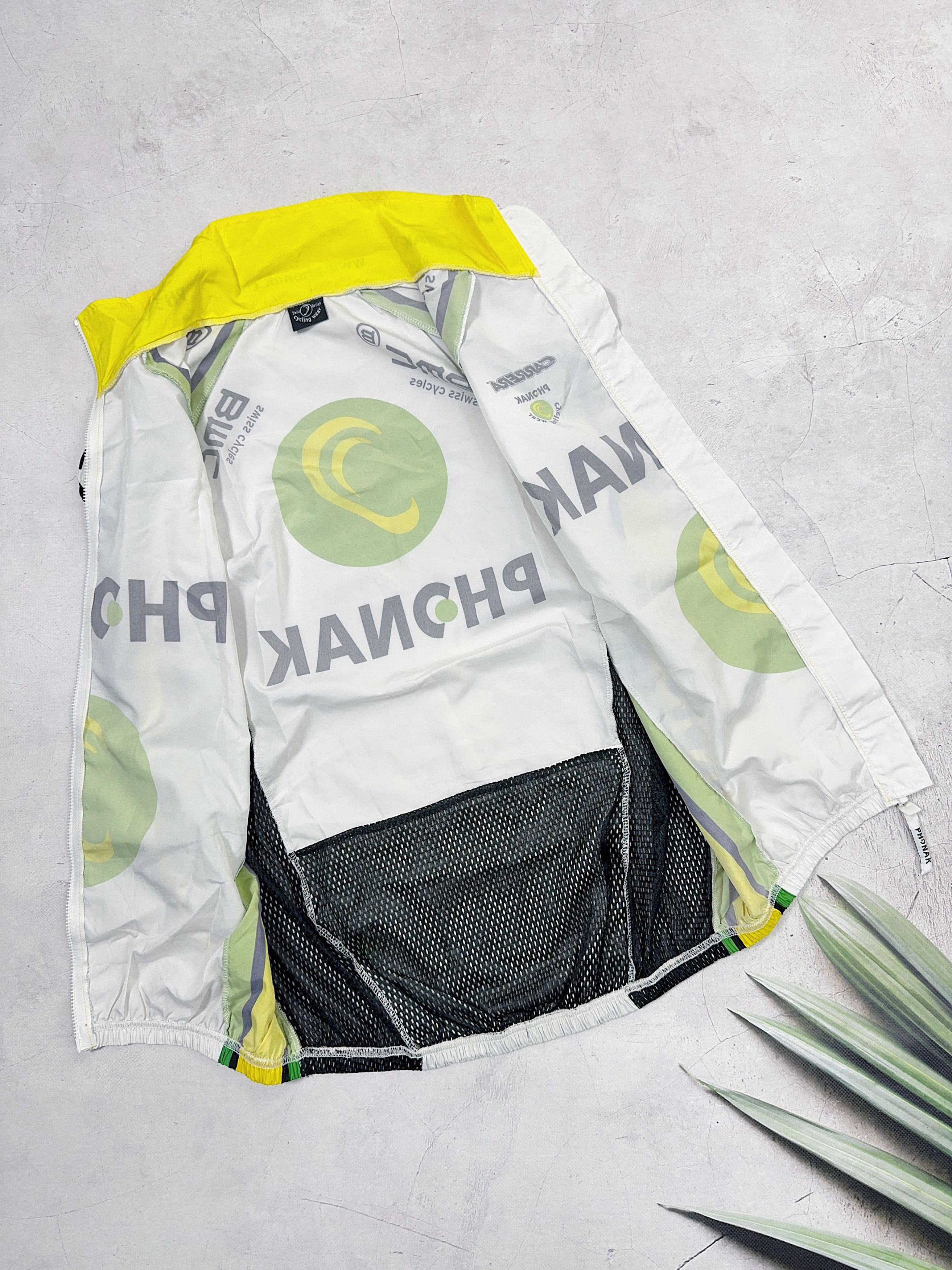 Vintage PHONAK Carrera BMC Swiss Cycling Vest Windstopper Jersey Size US M / EU 48-50 / 2 - 7 Thumbnail