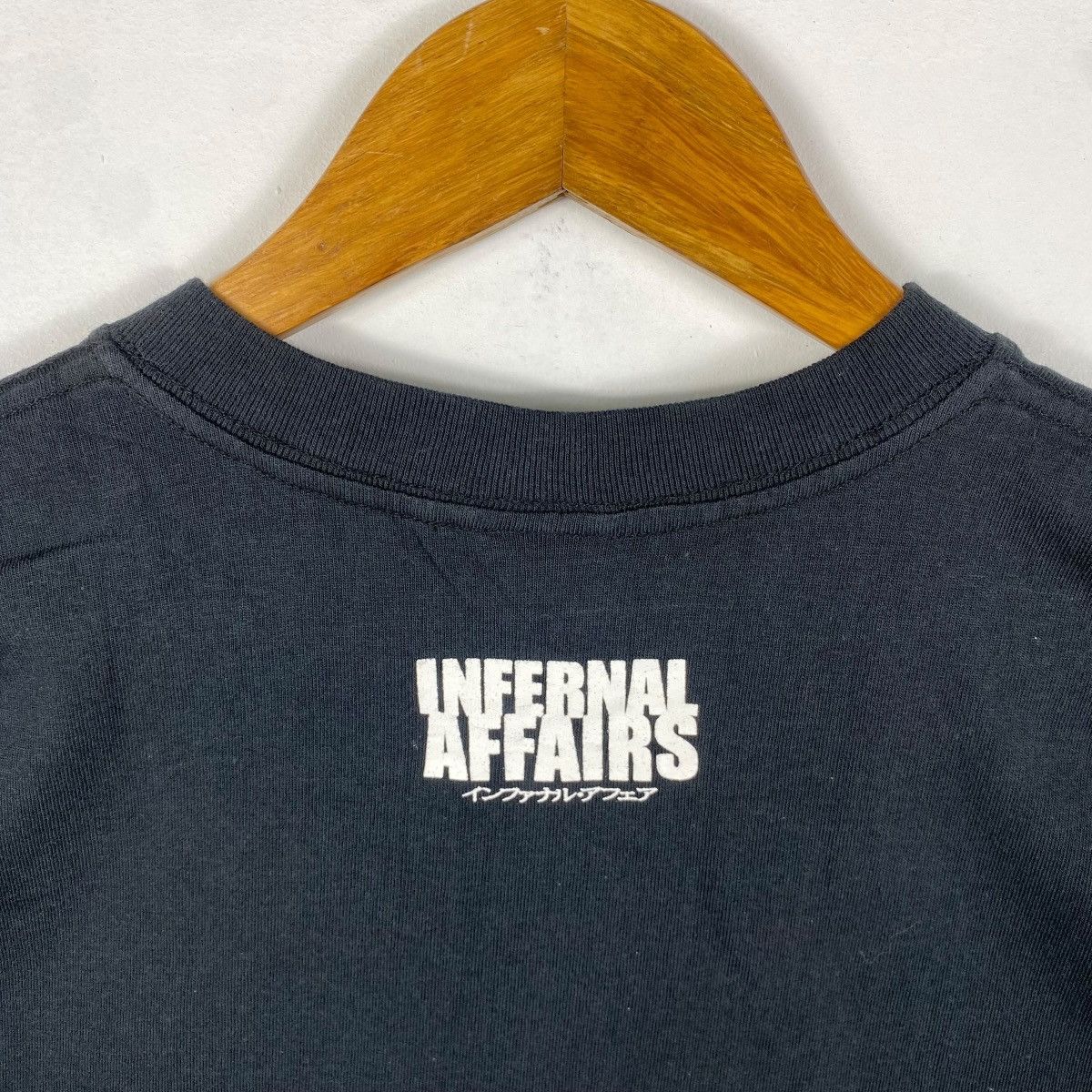 Vintage Vintage 00s INFERNAL AFFAIRS Hong Kong Crime Drama Tee Shirt Size US M / EU 48-50 / 2 - 5 Thumbnail