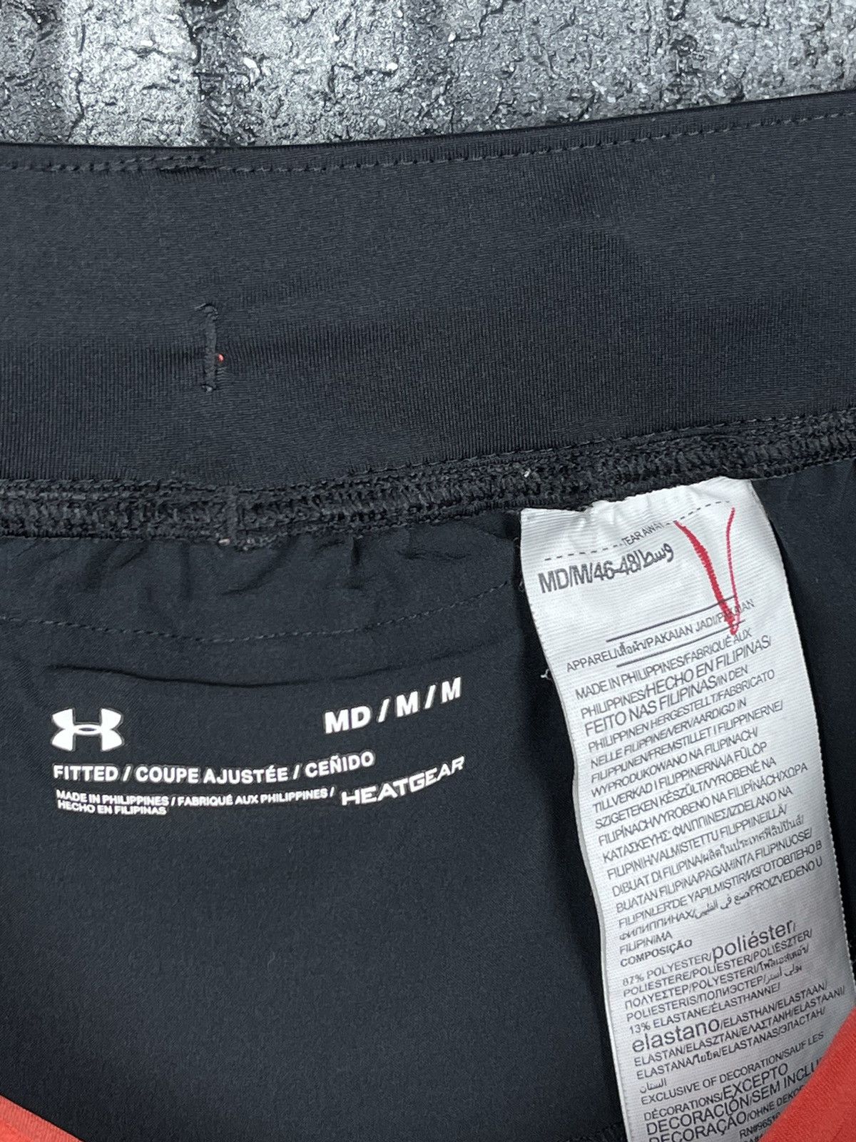 Under Armour Under Armour Black Athletics Sports Shorts Men’s Size Medium Size US 32 / EU 48 - 9 Thumbnail