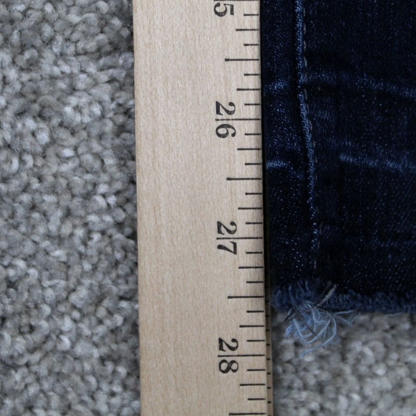 Vintage Joe's Jeans Women 25 Blue Skinny Jeans Ankle 28" Inseam Stretch Denim Mid Rise Regular Fit City Preppy Womens Size 42" / US 20 - 4 Thumbnail