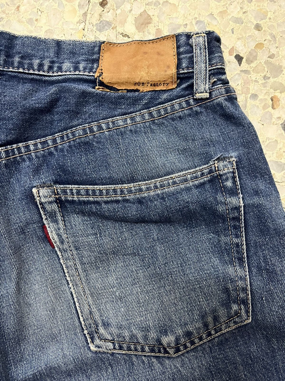 FOB Factory Vintage fob factory selevedge denime Size US 33 - 4 Thumbnail