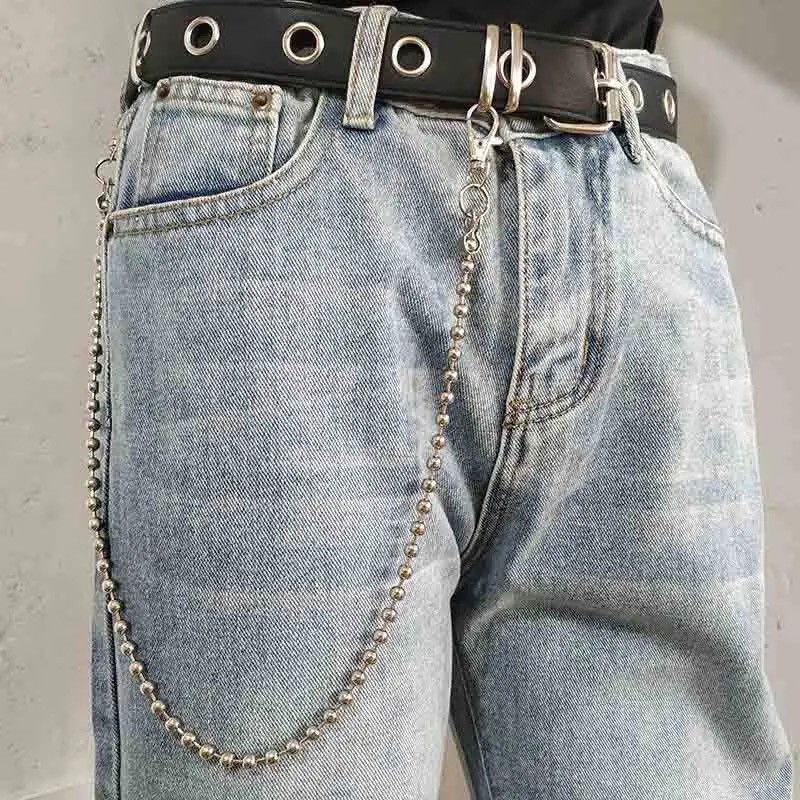 Jewelry Ball Metal Trousers Chain For Jeans Pants Size ONE SIZE - 2 Thumbnail