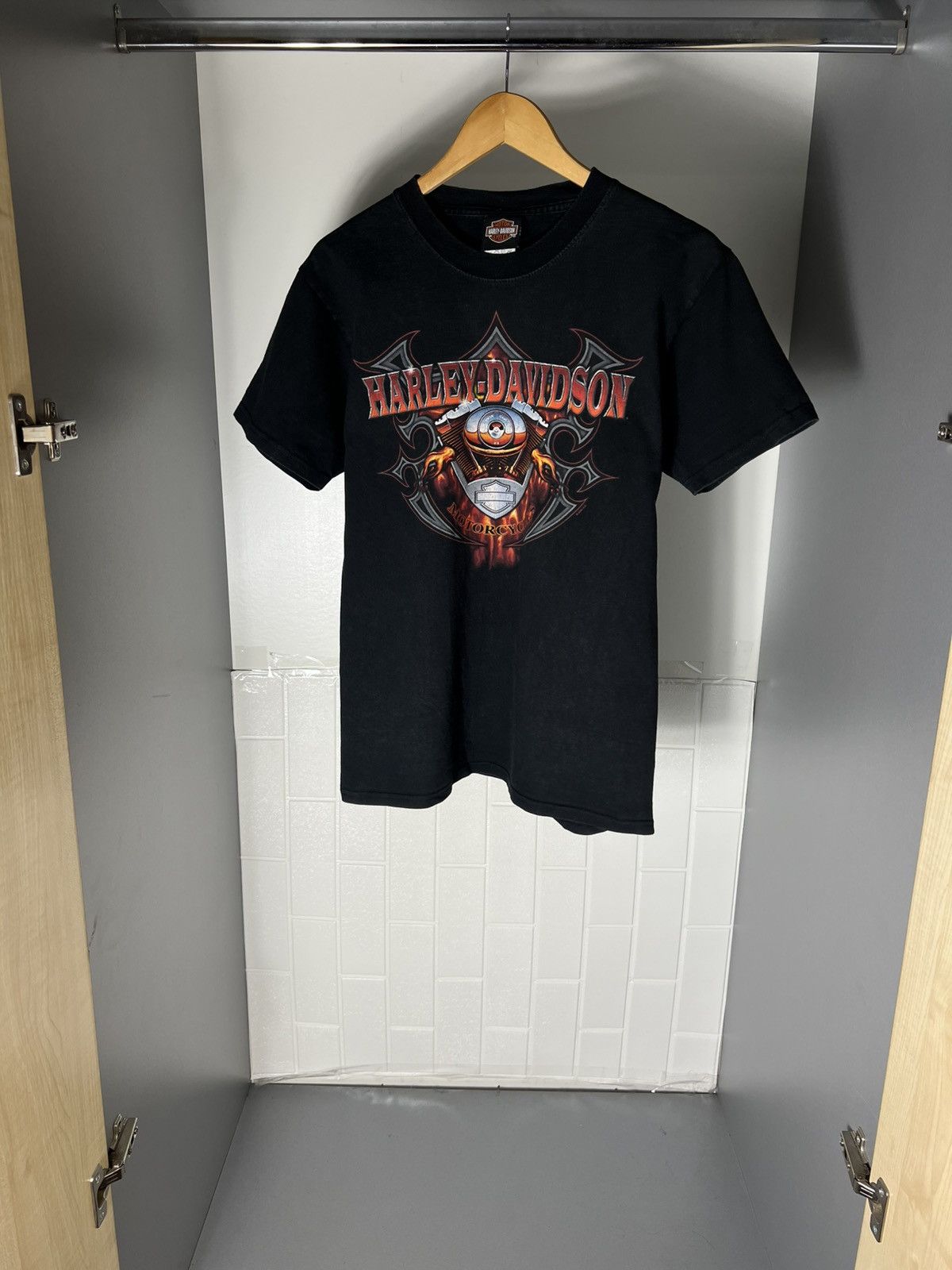 Harley Davidson VINTAGE HARLEY DAVIDSON ORLANDO MOTORCYCLE FLORIDA USA 90s Size US M / EU 48-50 / 2 - 2 Thumbnail
