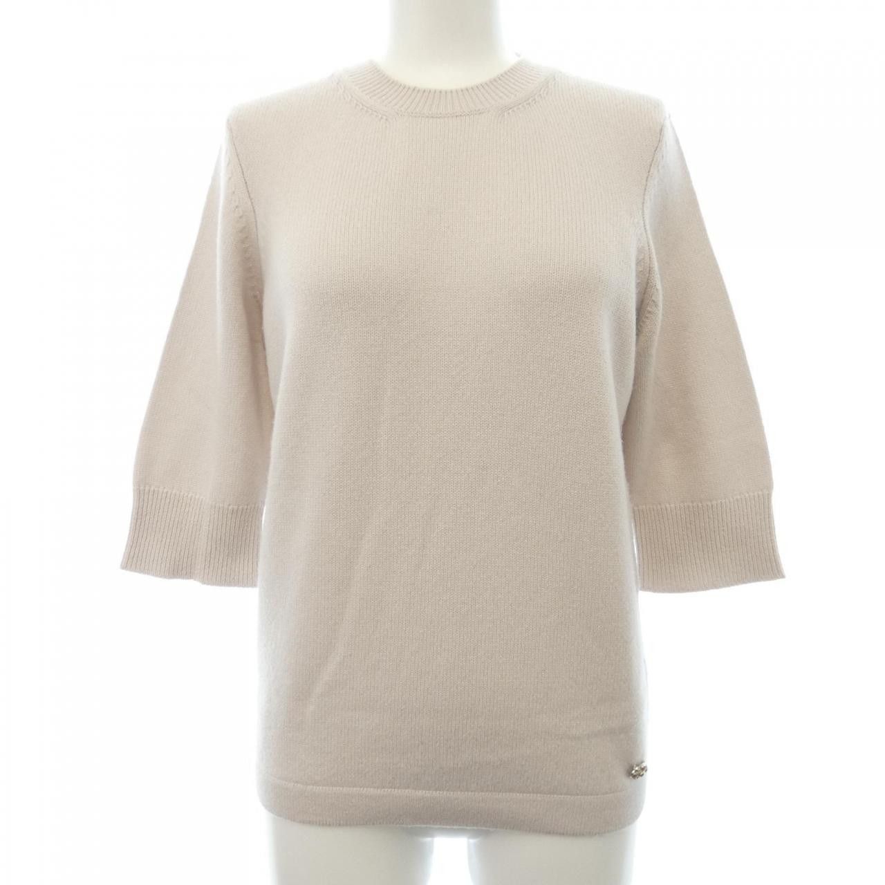 Chanel Chanel Chanel P55371K07273 100% Cashmere Knit Others Tops P55371K07273 DUTY FREE for USA Size ONE SIZE - 1 Thumbnail