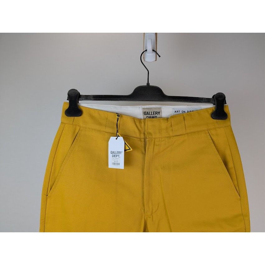 Gallery Dept. o1rshd1 LA Chino Flares Pants in Yellow Size US 32 / EU 48 - 3 Thumbnail