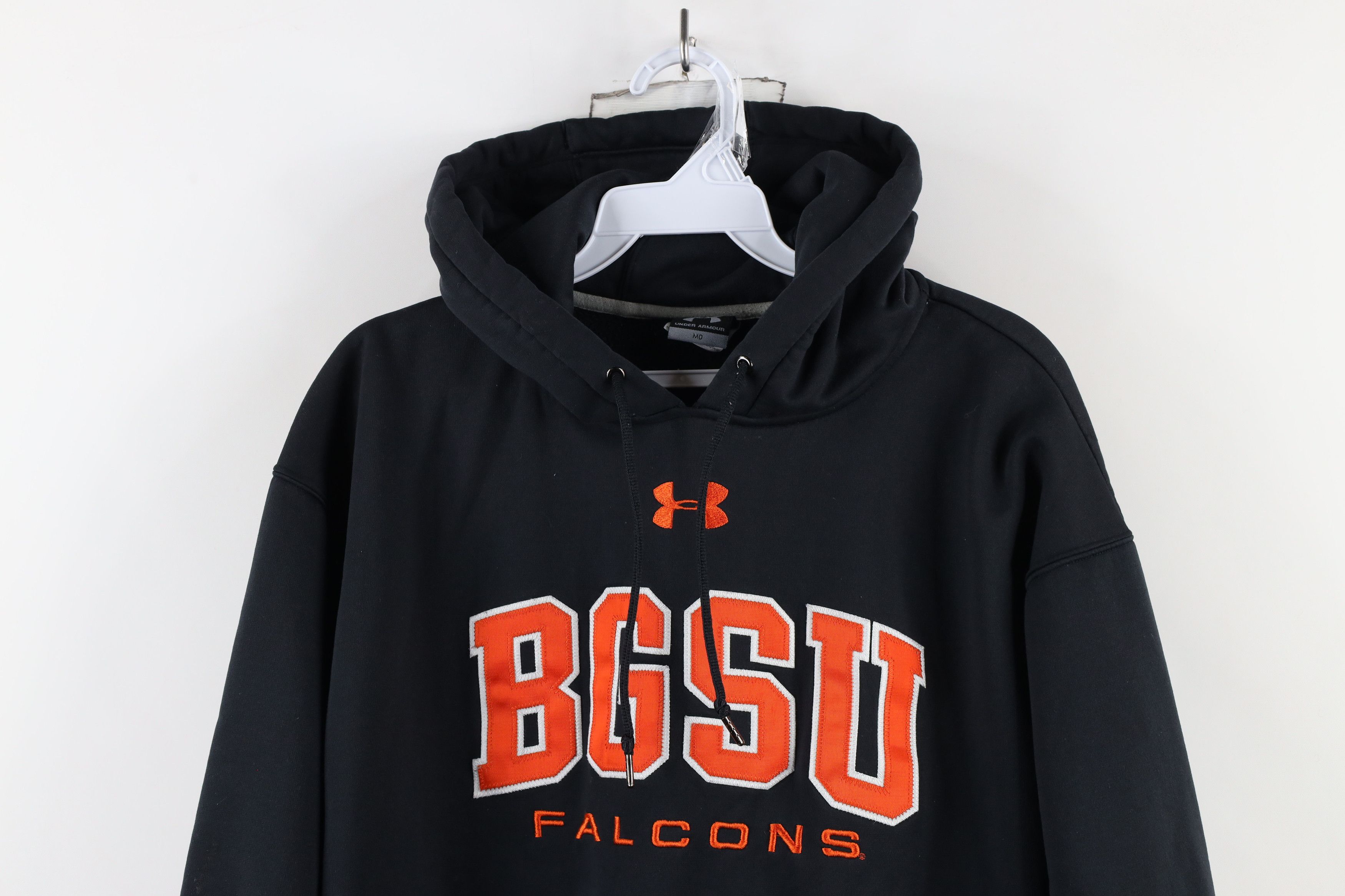 Under Armour × Vintage Vintage Under Armour Green State University Hoodie Black Size US M / EU 48-50 / 2 - 2 Thumbnail