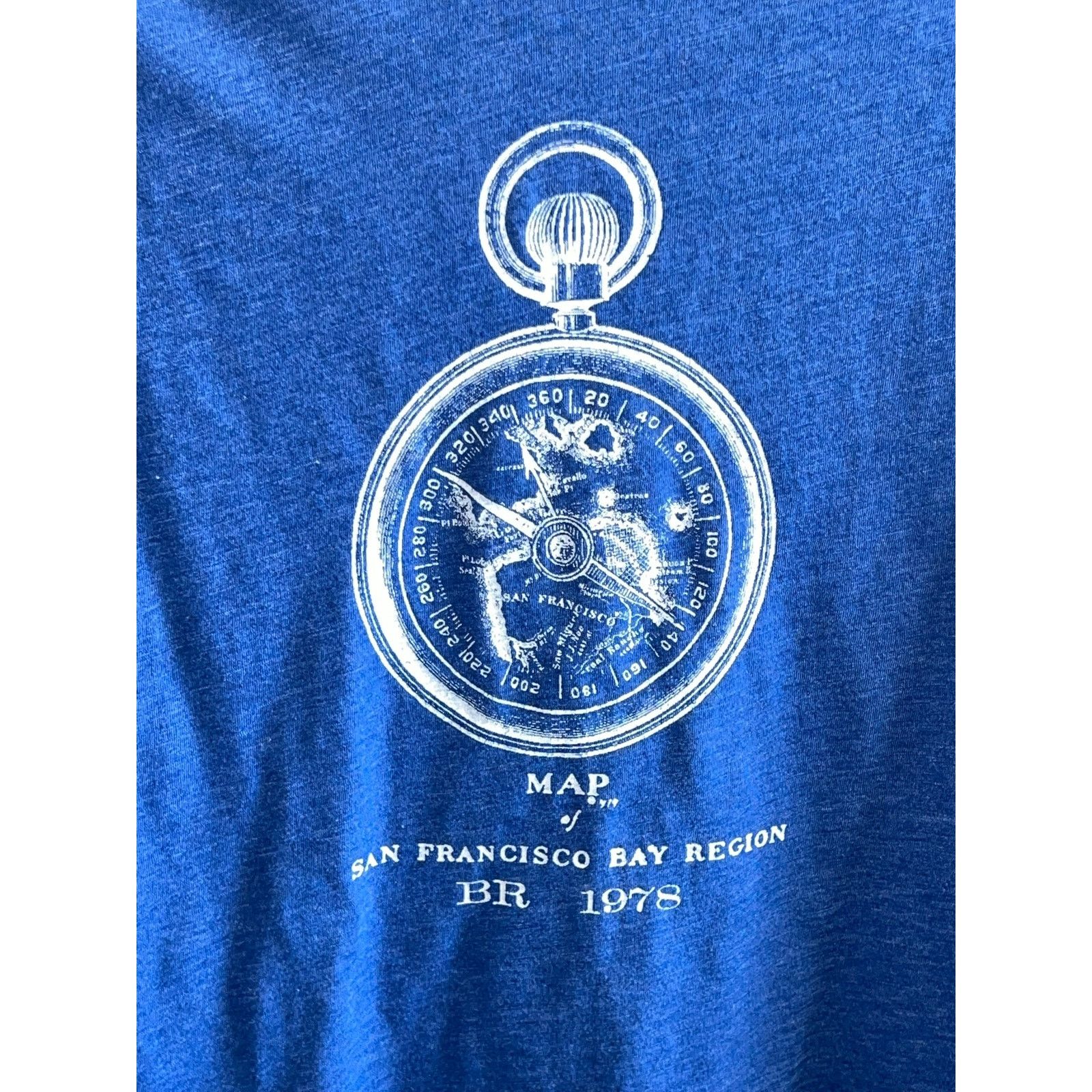 Banana Republic San Francisco Bay Region Compass 1978 T-Shirt Size US S / EU 44-46 / 1 - 3 Thumbnail