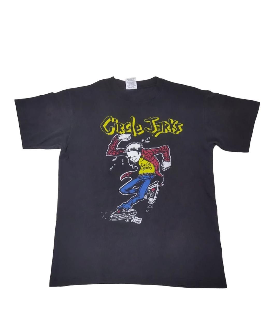 Band Tees × Vintage Vintage 90s Circle Jerks Shawn Kerri Tee Size US L / EU 52-54 / 3 - 1 Thumbnail