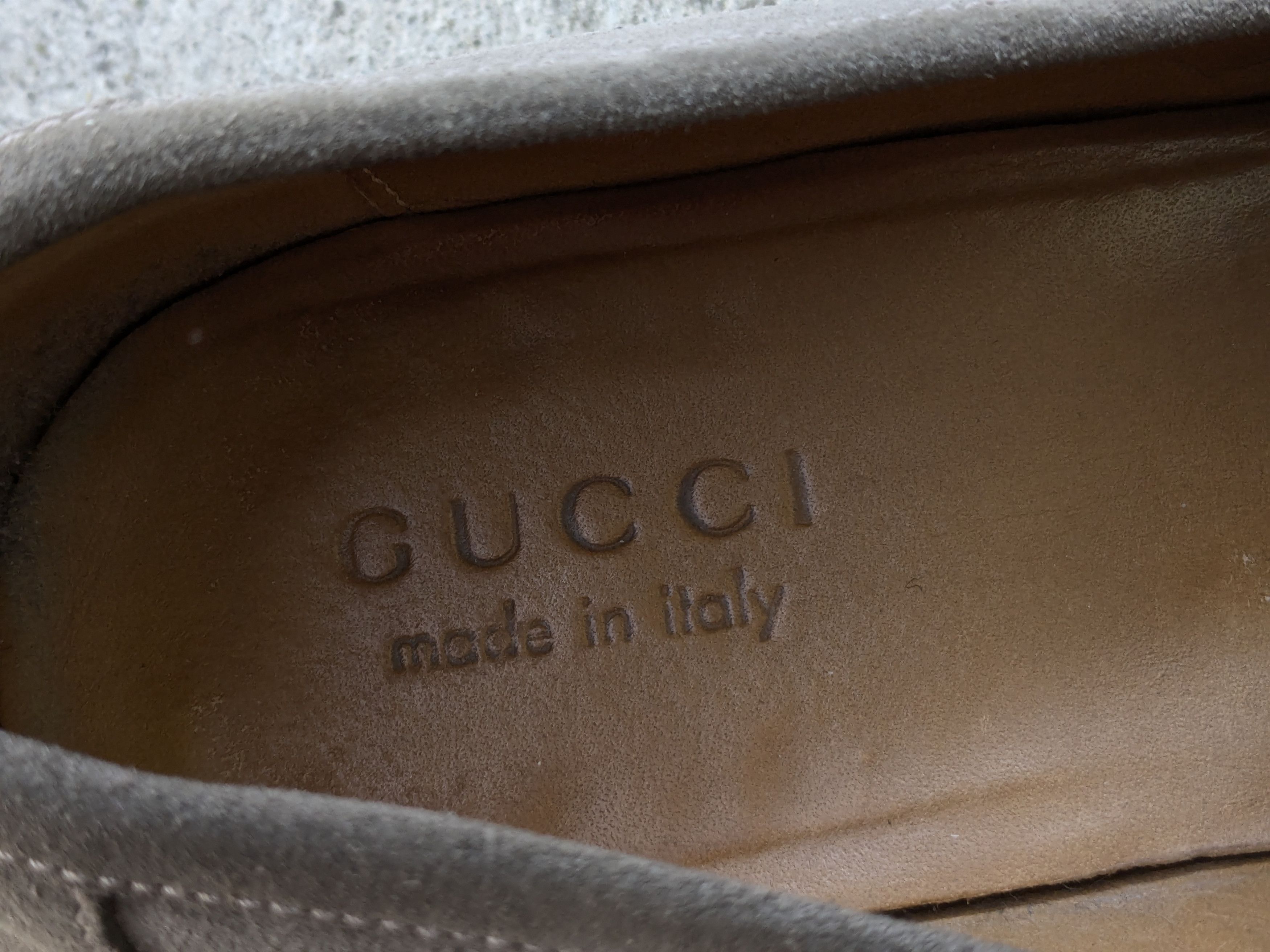 Gucci × Tom Ford Gucci Horsebit Loafers Gray Suede 8.5 Leather Italy Slip On Size US 8.5 / EU 41-42 - 3 Thumbnail
