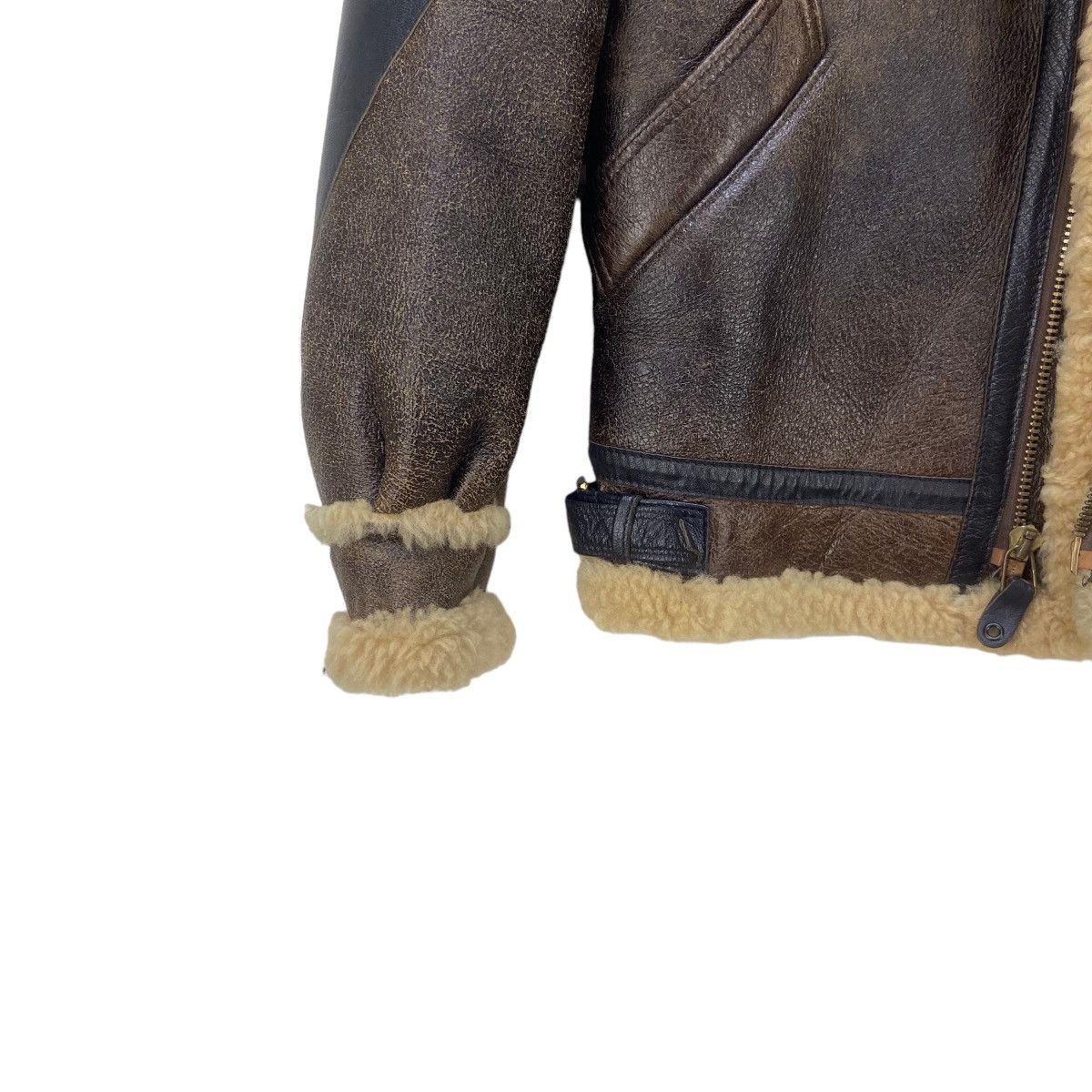 Golden Bear Vintage Golden Bear B 3 Military Sherling Sheepskin Coat Size US S / EU 44-46 / 1 - 10 Thumbnail